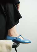 Ballerine en cuir véritable